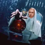 Peter Thiel at Isengaard looking into the Palantir