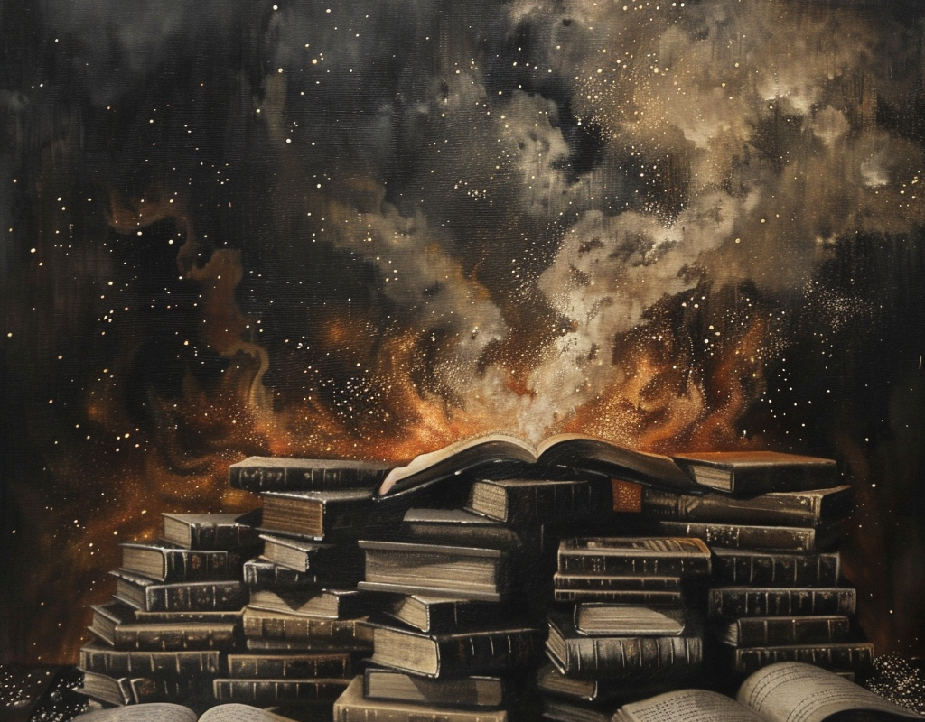 banned books burning books