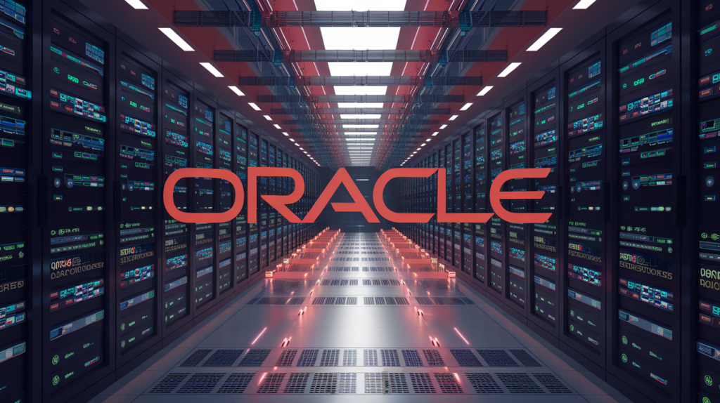 Oracle data center, as envisioned by Ideogram