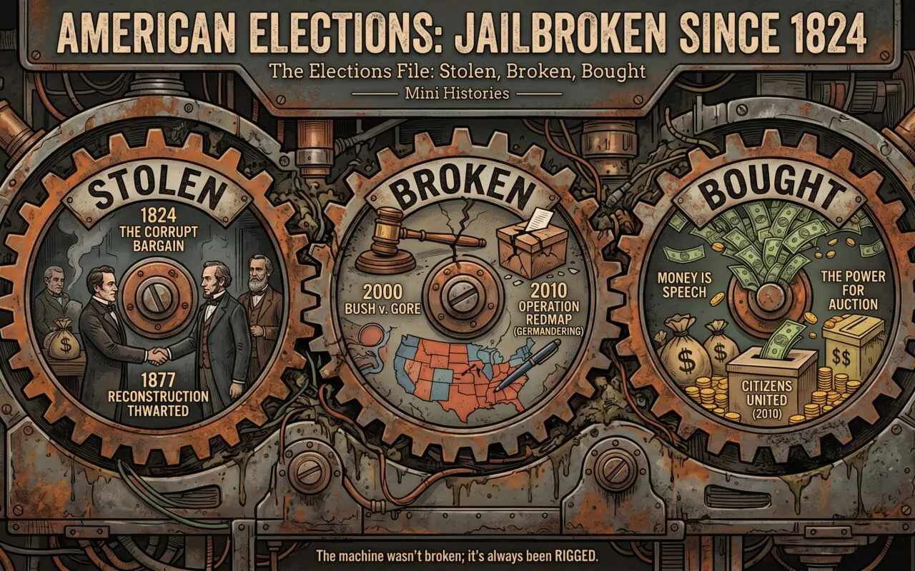 American election security has always been a bit of a mixed bag and, at times, a rogue's gallery