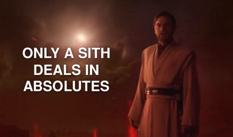 Only a Sith deals in absolutes. : r/gambling