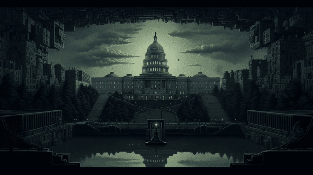 The Deep State, by Midjourney