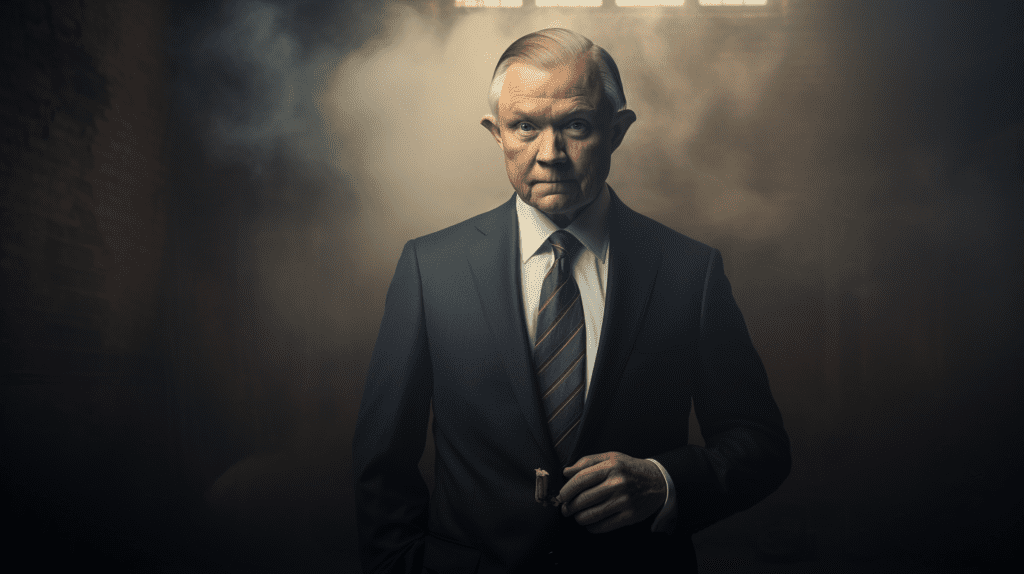 Jeff Sessions, by Midjourney