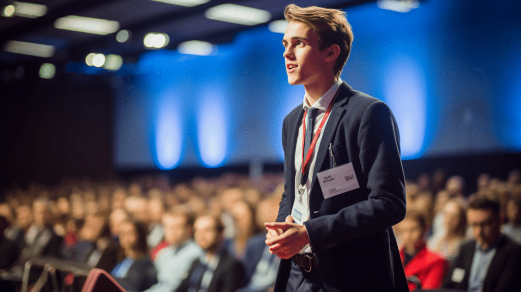 National Conservative Student Conference, by Midjourney