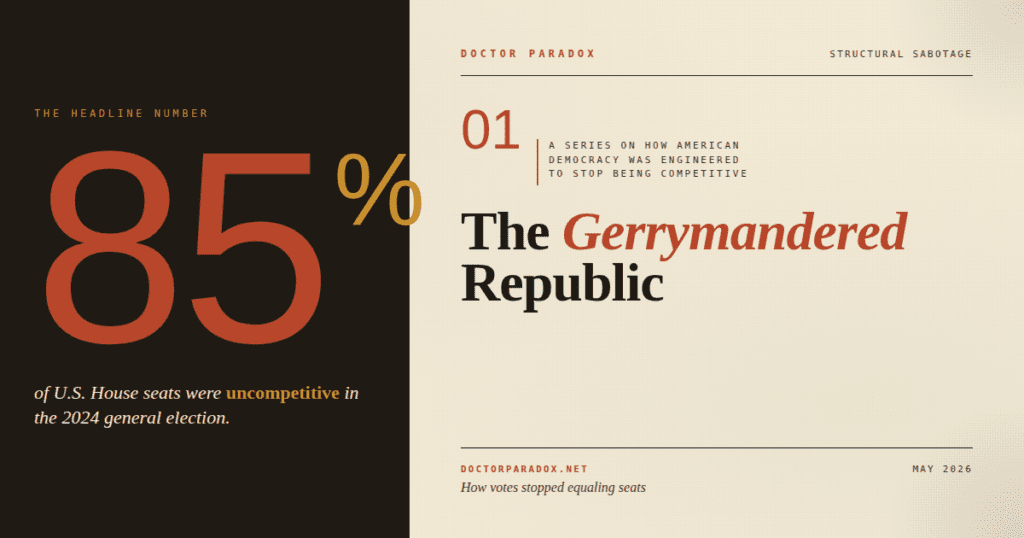 gerrymandering -- an illustrated guide to its effects